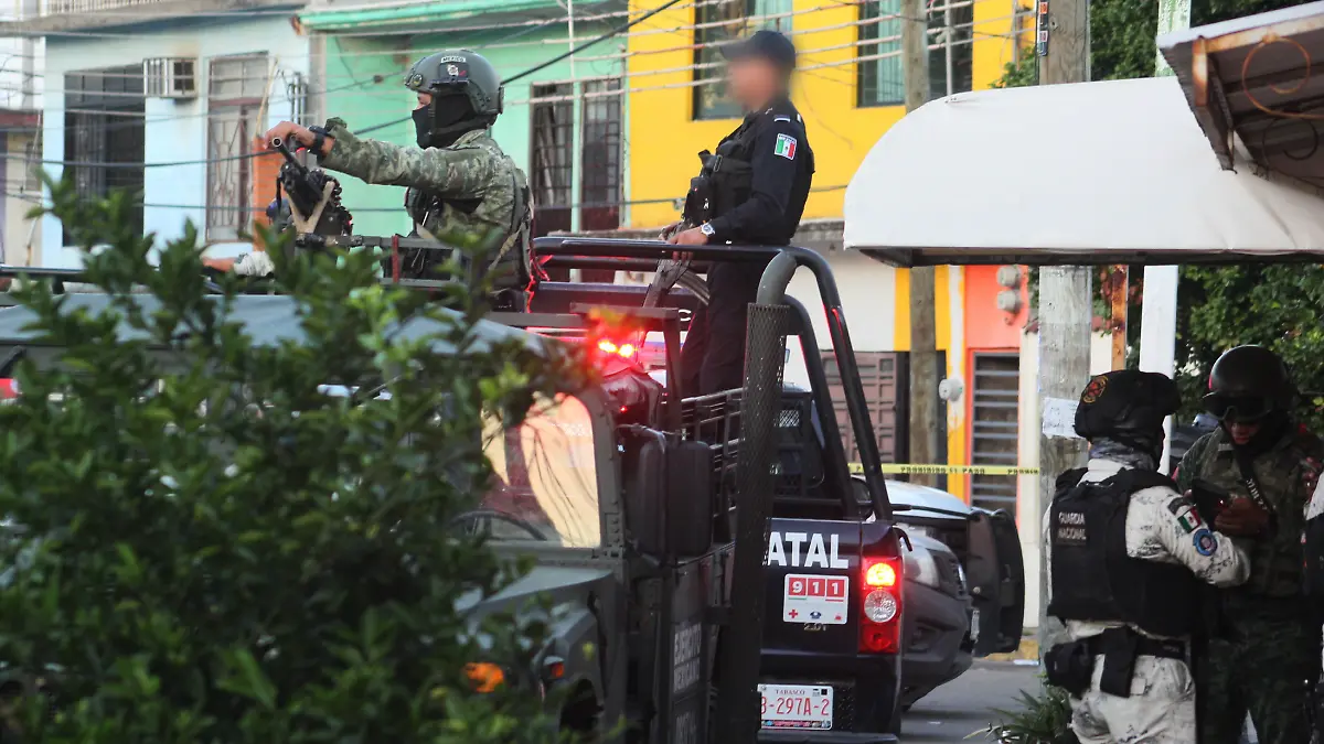 ejercito y policia Tabasco